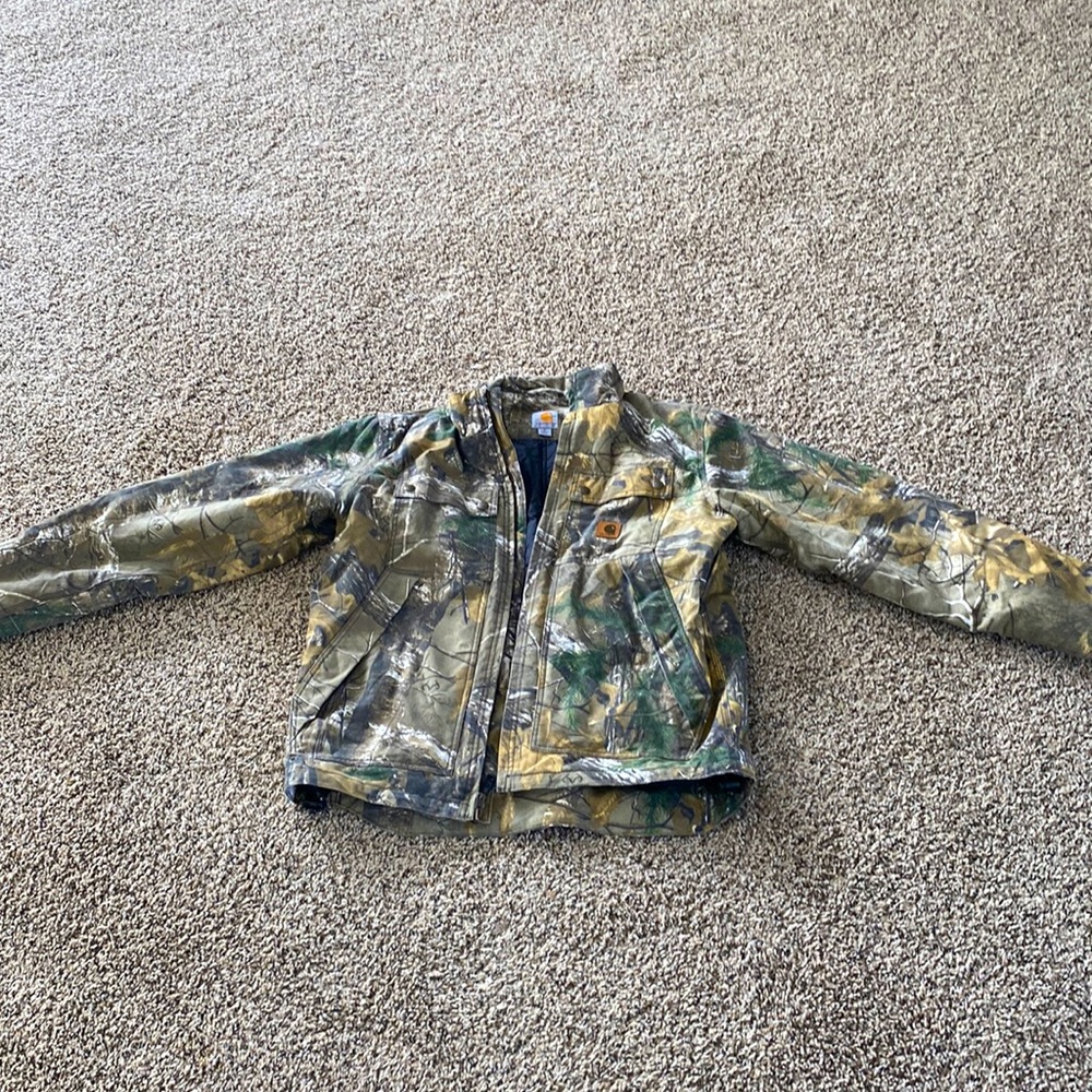 Carhart camo coat